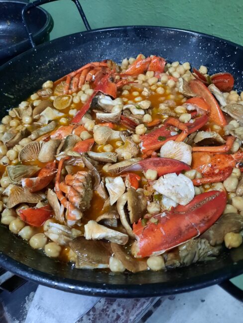 7 Formas de Cocinar Setas de Cardo 7 garbanzos bogavante y setas de cardo