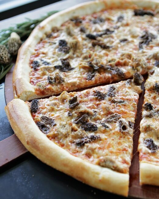 7 Formas Sencillas de Cocinar Colmenillas 8 pizza con colmenillas